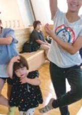 年齢の違う子どもたちの交流