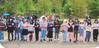 活動に参加した子どもたち